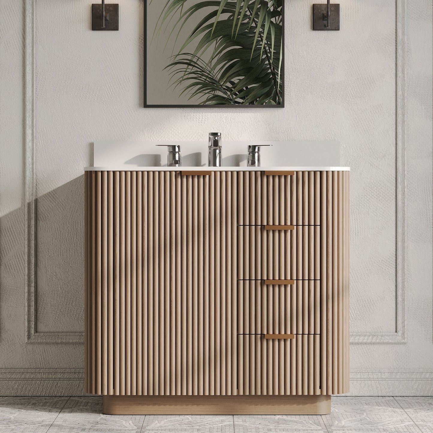 36 freestanding door  and drawers